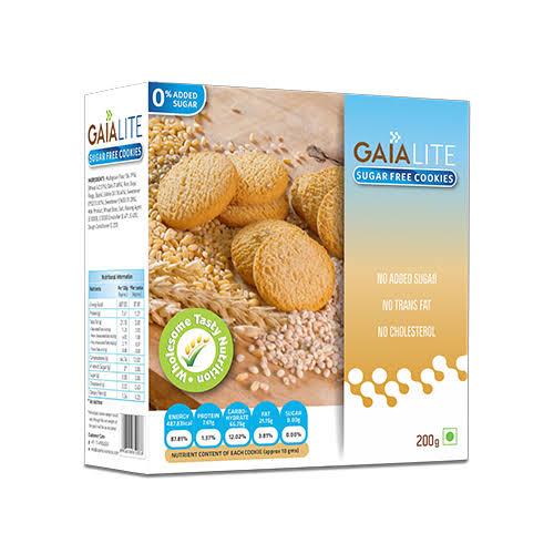 GAIA SUGAR FREE COOKIES 200g